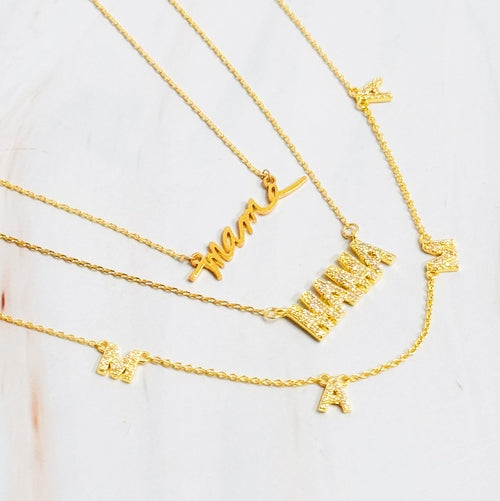 Collar "Mama" con Circonia - Regalo Especial para Mamá