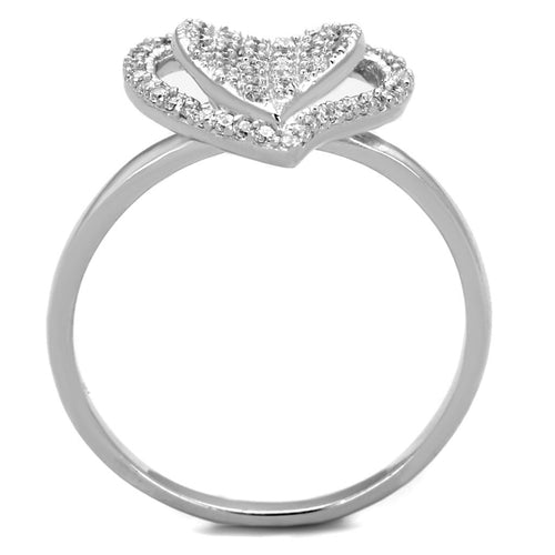 Anillo Plata 925 con Circonia AAA - Diseño Elegante