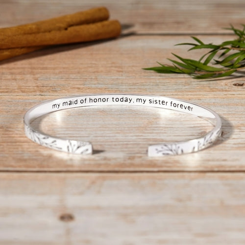 Pulsera Personalizada para Damas de Honor - Regalo de Boda