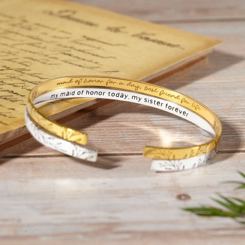 Pulsera Personalizada para Damas de Honor - Regalo de Boda